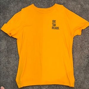 Yellow "Sic Em Bears" T shirt